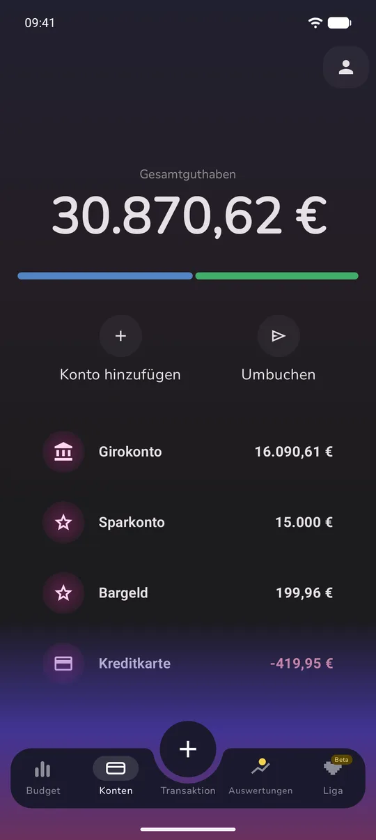 Accounts, dark